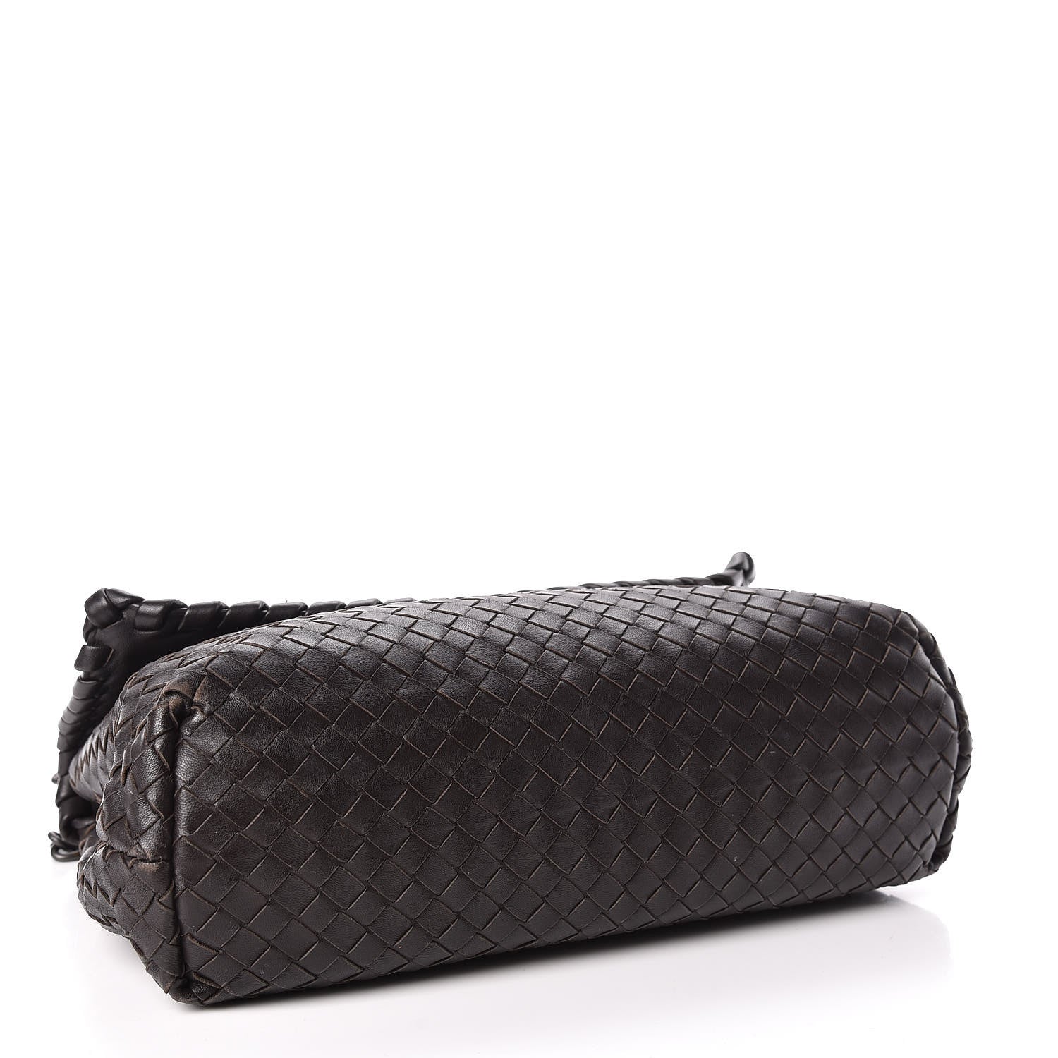 Bottega Veneta Nappa Intrecciato Large Olimpia Bag Ebano 4 of 17