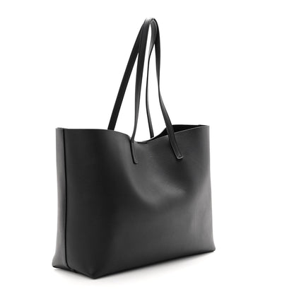 Saint Laurent Calfskin Large Shopping Tote Black 3 of 9