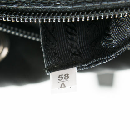 Prada Nylon Vela Medium Backpack Black 8 of 8