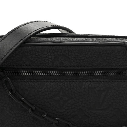 Louis Vuitton Taurillon Monogram Mini Soft Trunk Black 7 of 10