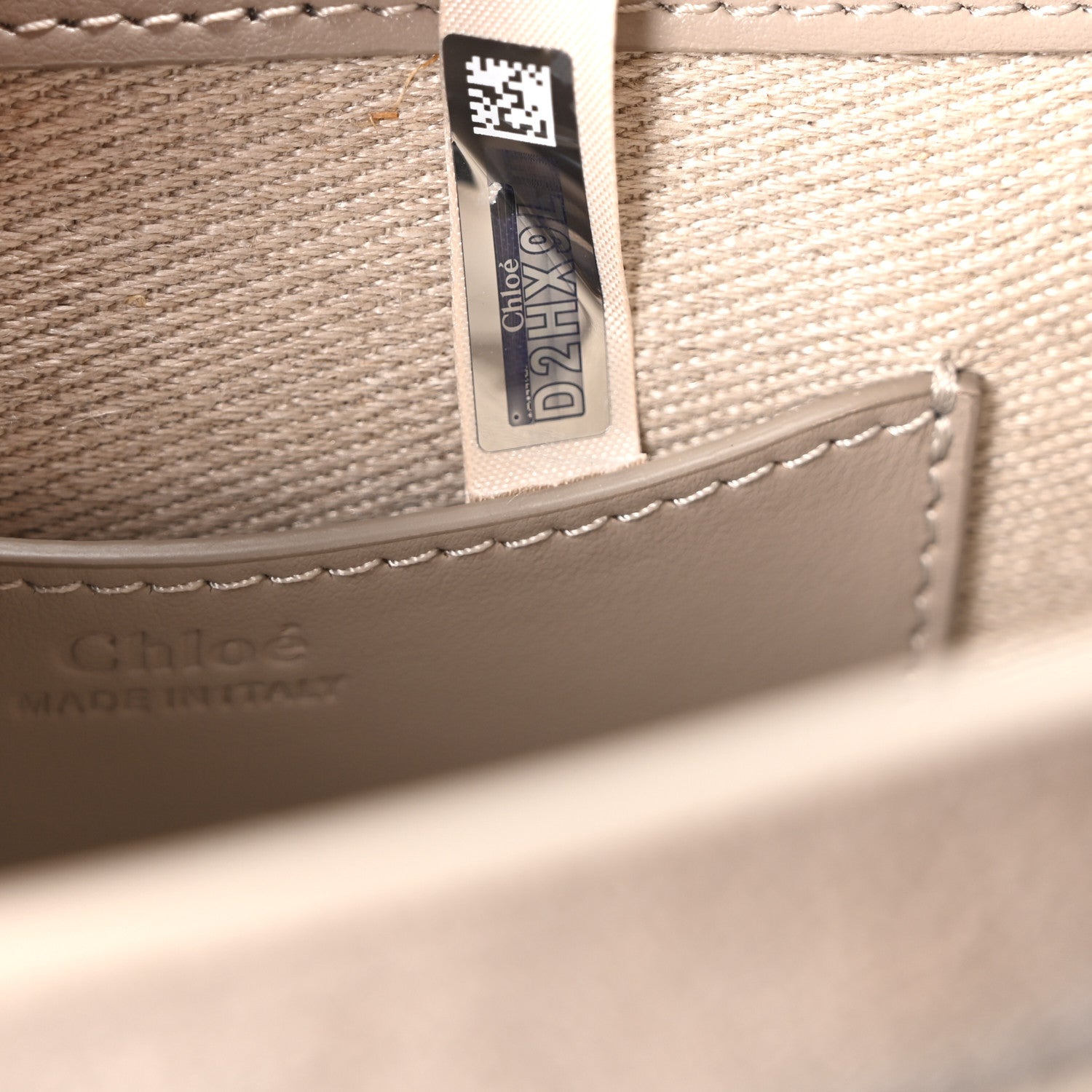 Chloe Calfskin Small Tess Bag Motty Grey 7 of 10