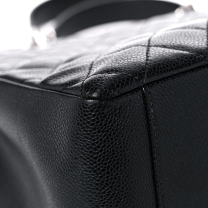 Chanel Caviar Quilted Grand Shopping Tote GST Black 8 of 12