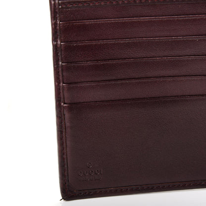Gucci Guccissima Lovely Heart French Flap Wallet Brown 6 of 6