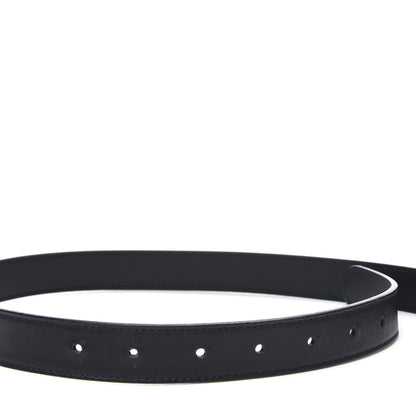 Gucci Moon Calfskin Torchon Double G 25mm Belt 75 30 Black 4 of 10