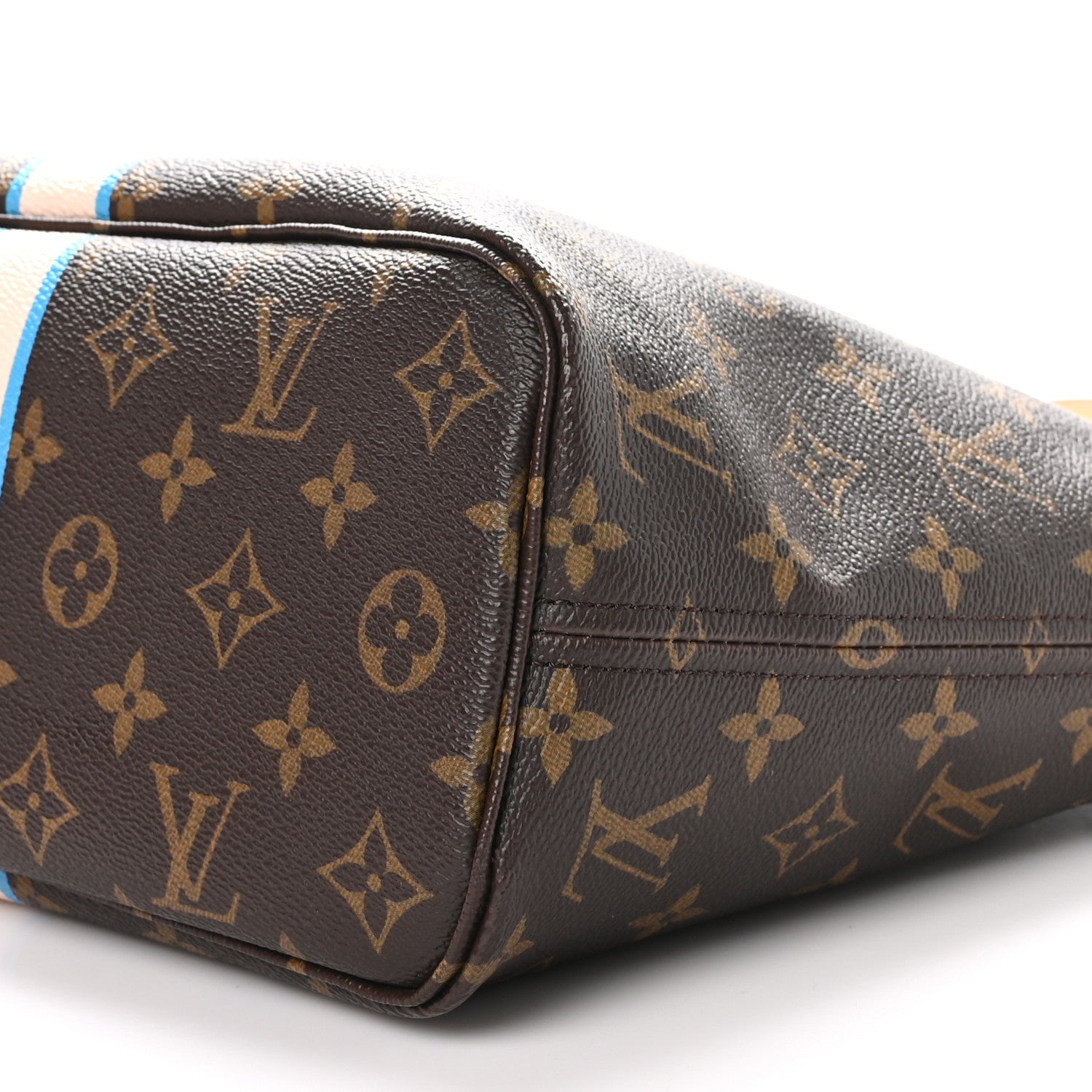 Louis Vuitton Monogram My LV Heritage Neverfull PM Blue White 10 of 10