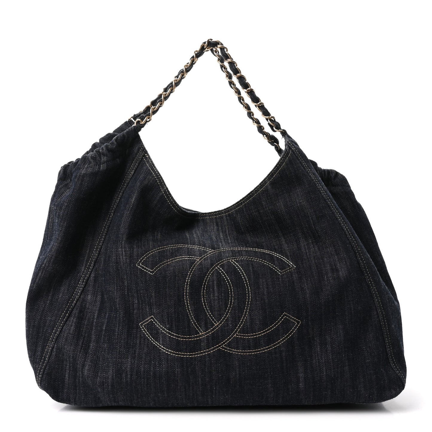 Denim XL Coco Cabas Tote Blue