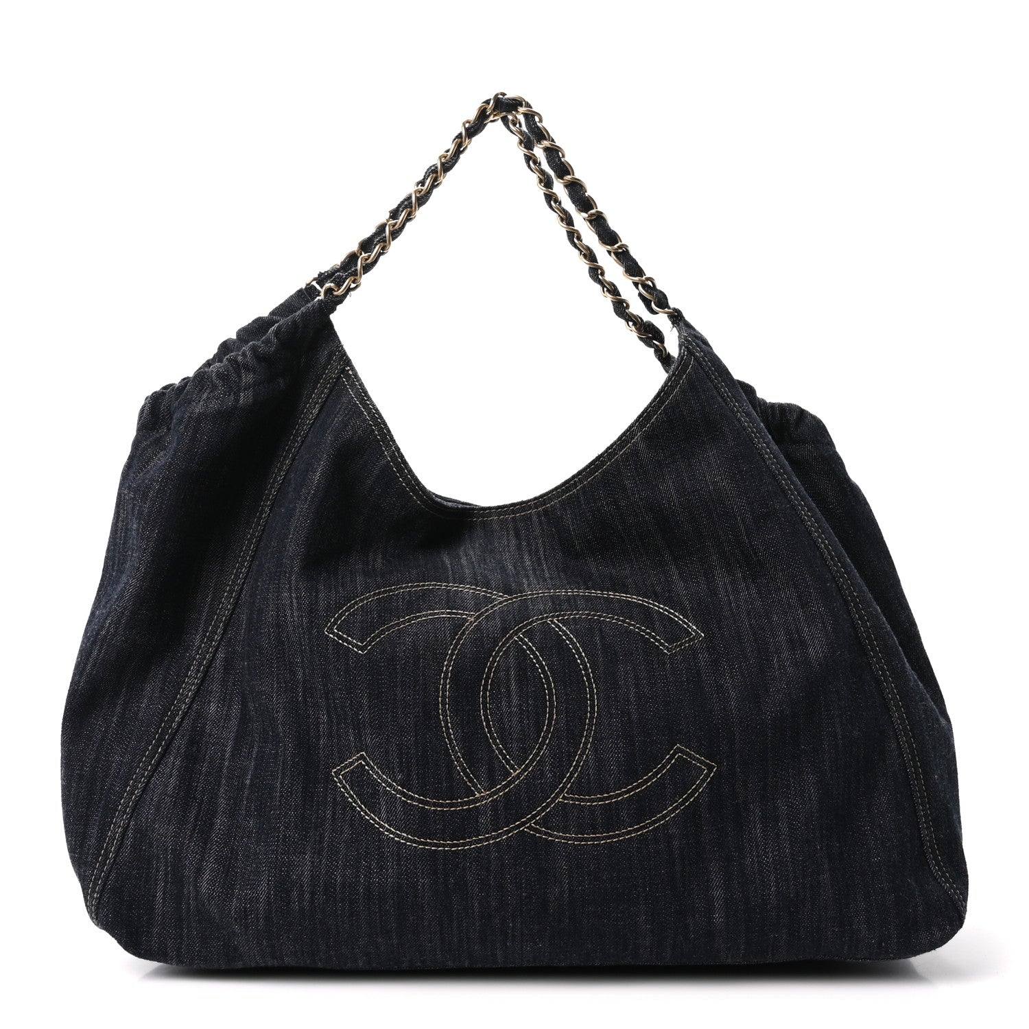 Chanel Denim XL Coco Cabas Tote Blue 1 of 11