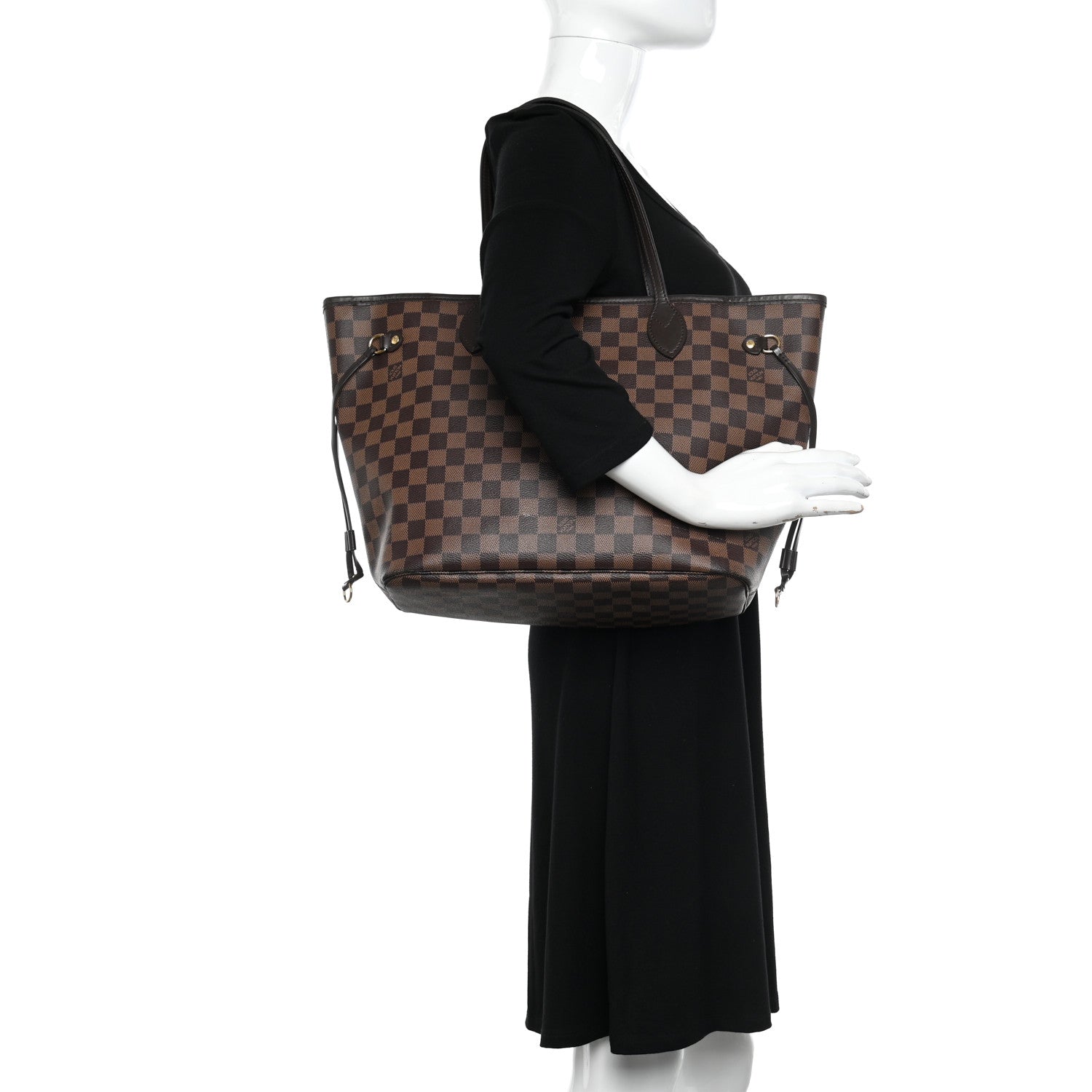 Louis Vuitton Damier Ebene Neo Neverfull MM 2 of 13