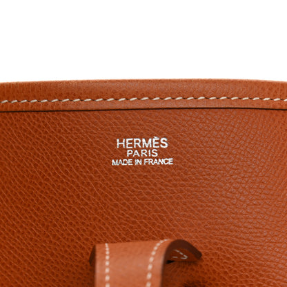 Hermes Epsom Evelyne II PM Gold 10 of 19