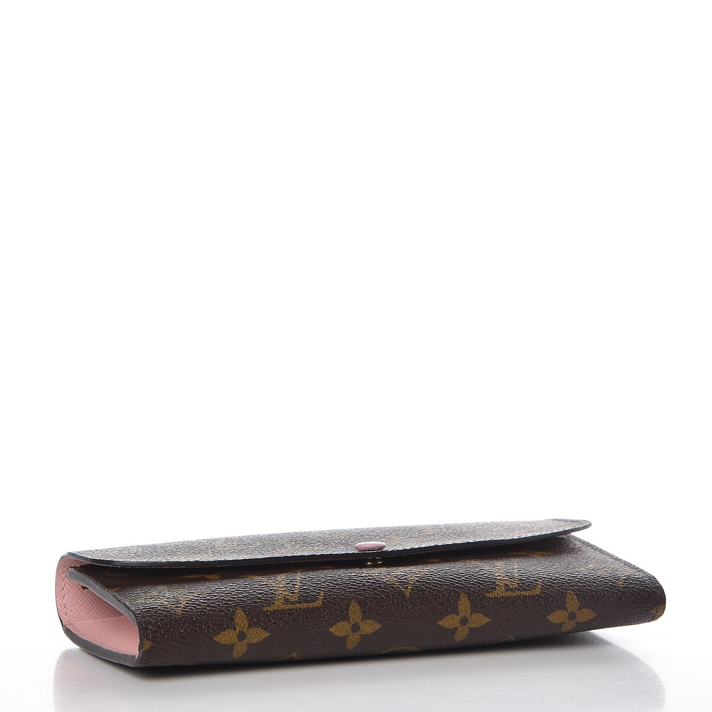 Monogram Emilie Wallet Rose Ballerine