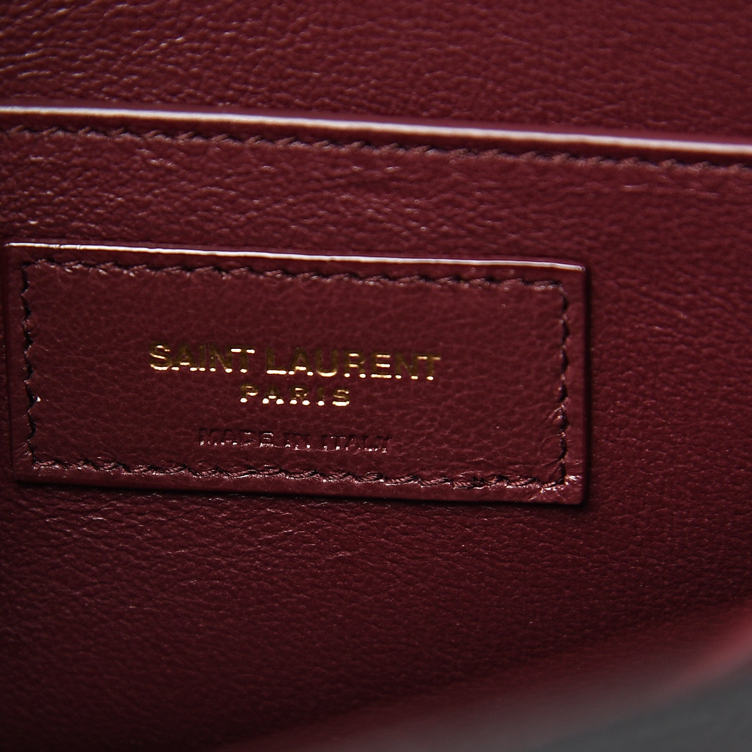 Saint Laurent Grain de Poudre Medium Classic Monogram Cassandra Top Handle Black Rouge Legion 5 of 8