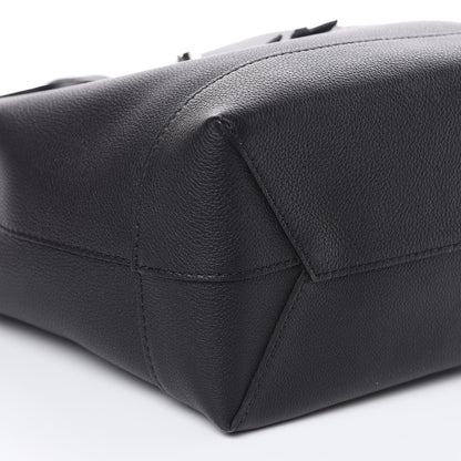 Louis Vuitton Calfskin Lockme Backpack Black 8 of 9