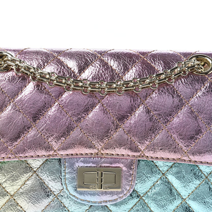 Chanel Metallic Goatskin Quilted Mini 2.55 Reissue Flap Multicolor 9 of 10