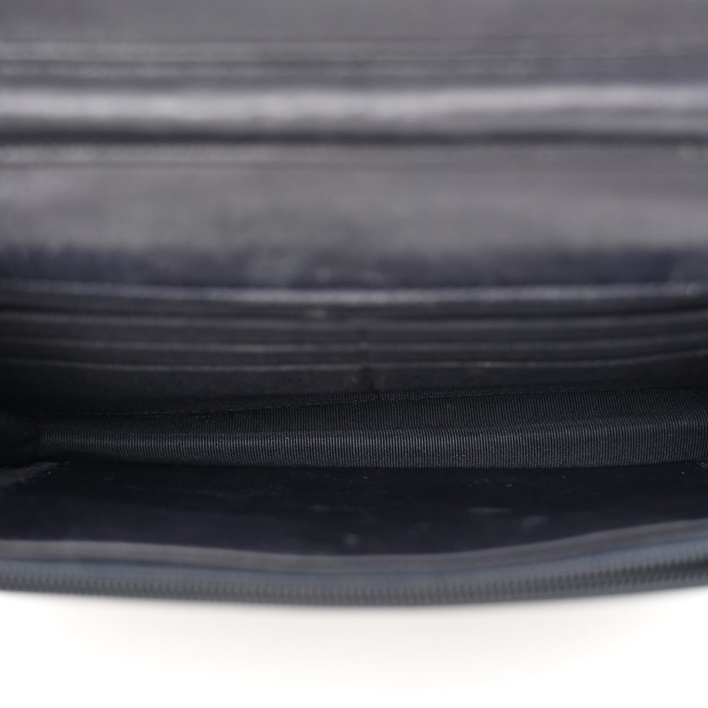 Aged Calfskin Quilted Reissue Wallet On Chain WOC Navy