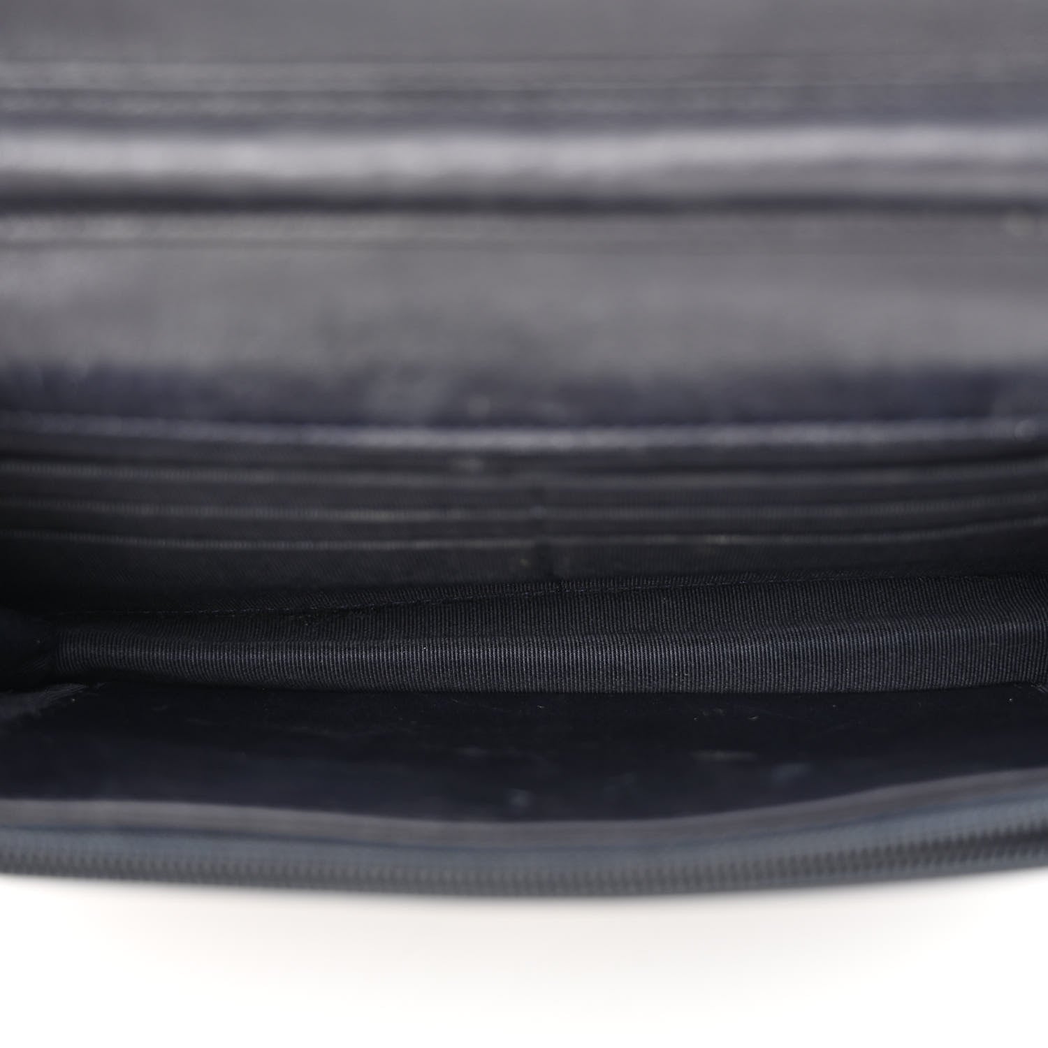 Chanel Aged Calfskin Quilted Reissue Wallet On Chain WOC Navy 5 of 11