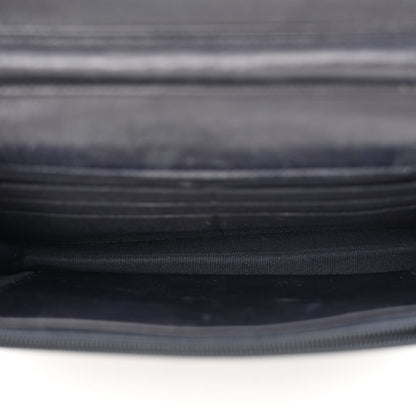 Chanel Aged Calfskin Quilted Reissue Wallet On Chain WOC Navy 5 of 11