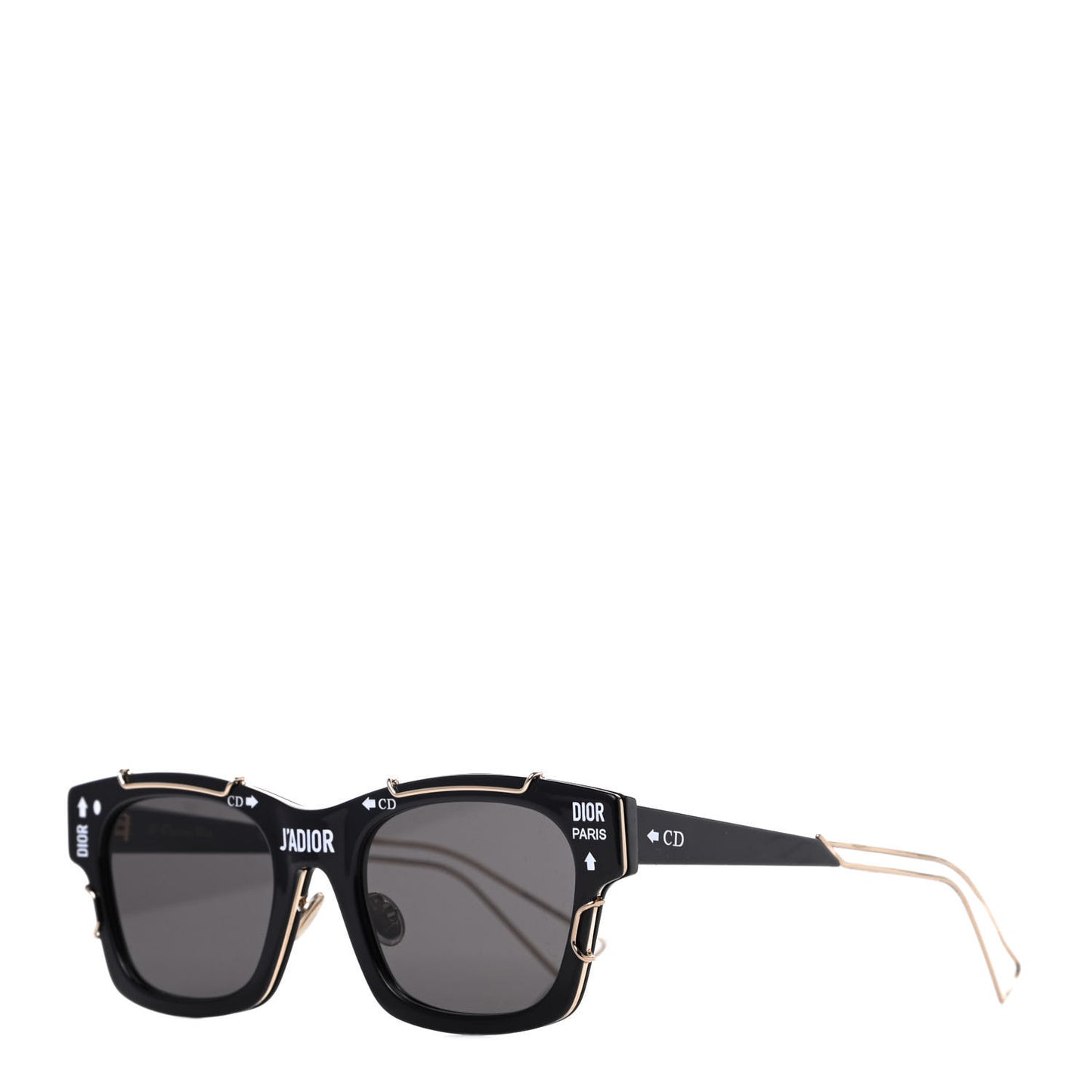 Acetate J'adior Sunglasses Black