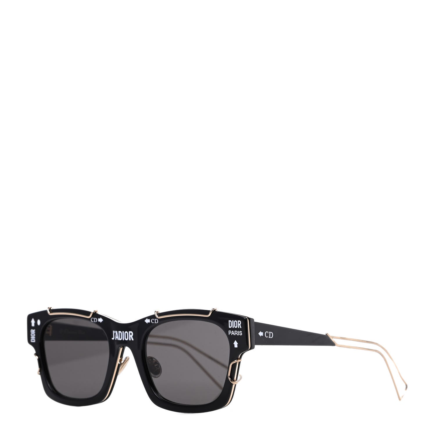 Christian Dior Acetate J'adior Sunglasses Black 1 of 7