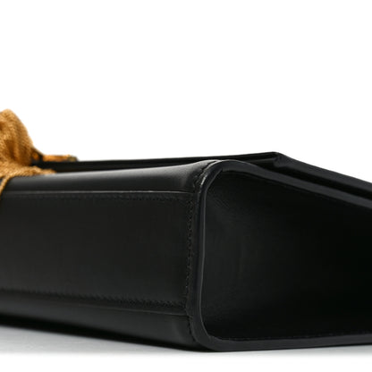 Saint Laurent Smooth Calfskin Medium Classic Monogram Kate Tassel Satchel Black 9 of 10