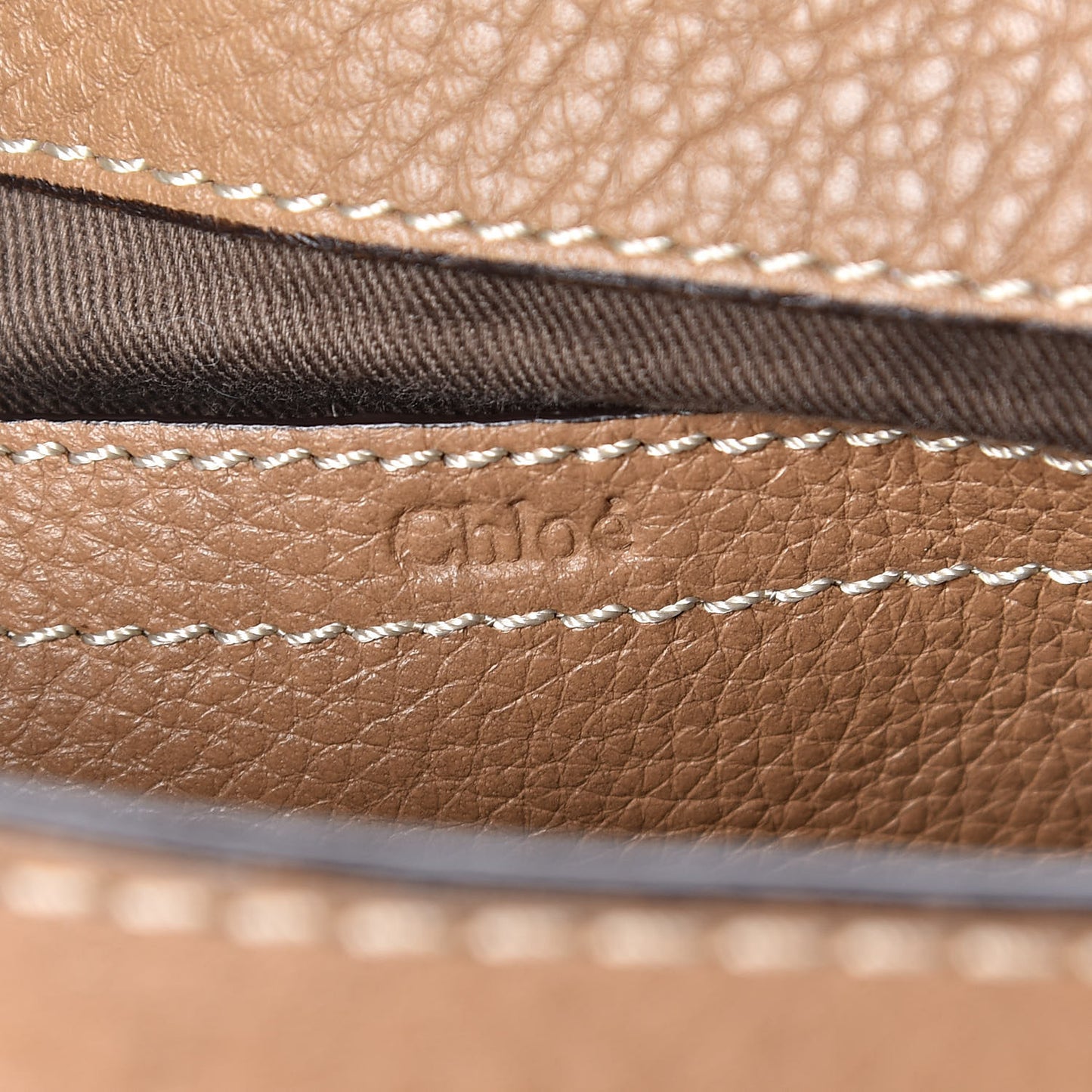 Calfskin Mini Marcie Round Crossbody Bag Nut
