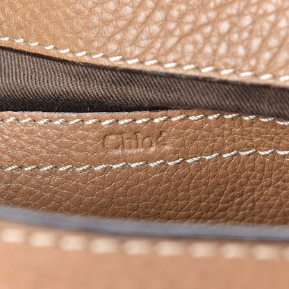 Chloe Calfskin Mini Marcie Round Crossbody Bag Nut 6 of 10