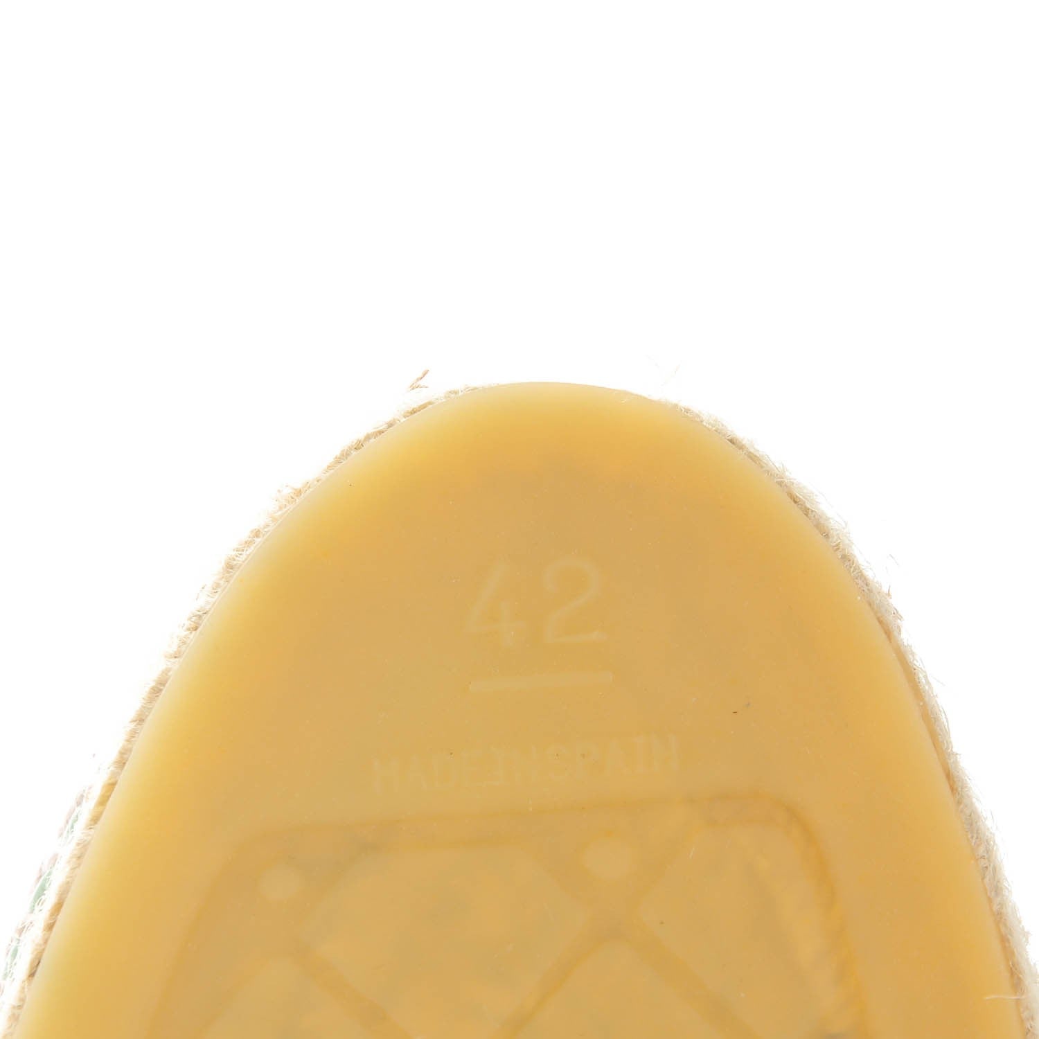 Chanel Lambskin CC Espadrilles 42 Light Green 6 of 8