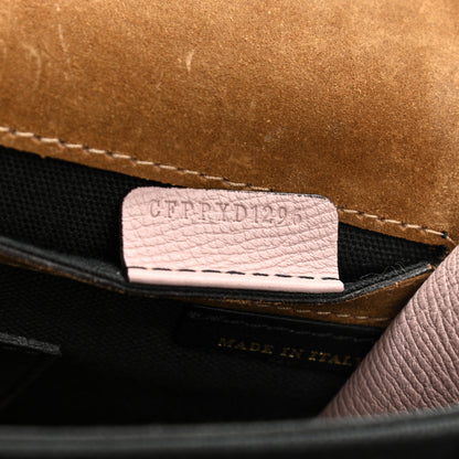 Burberry Derby Calfskin House Check Small Macken Crossbody Bag Pale Orchid 8 of 20