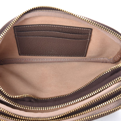 Gucci GG Supreme Monogram Web Mini Ophidia GG Bag Brown 6 of 12