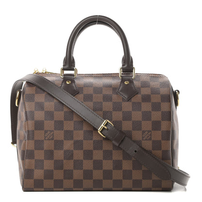 Louis Vuitton Damier Ebene Speedy Bandouliere 25 1 of 13