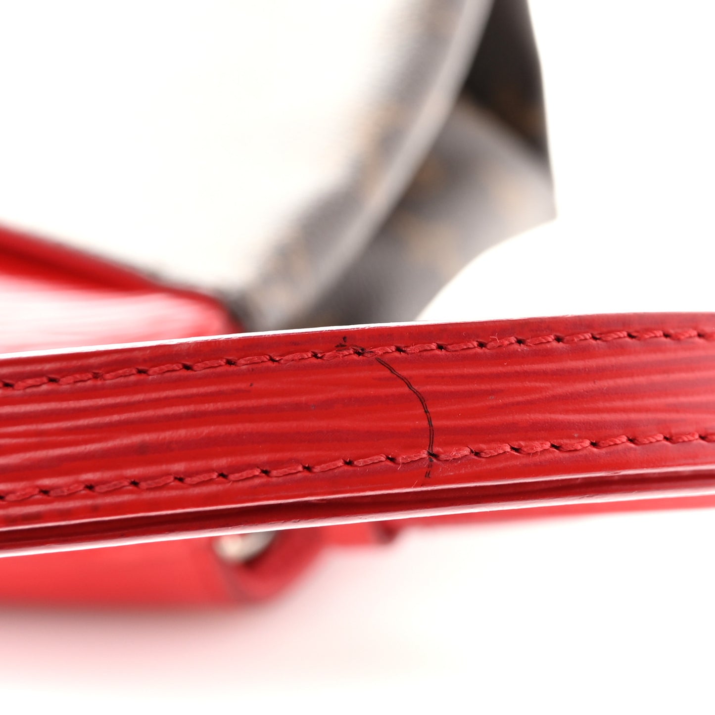 Monogram Epi Saint Michel Coquelicot