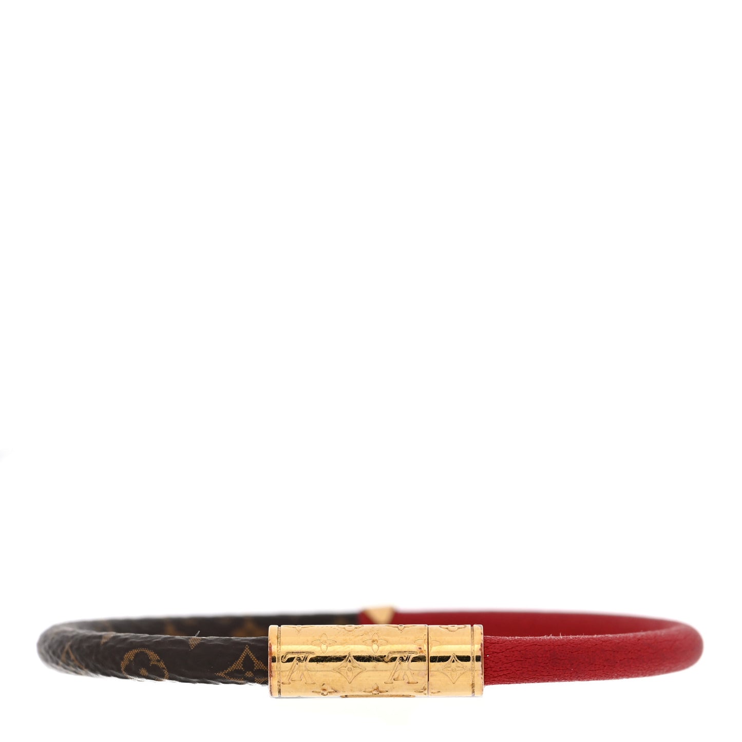Monogram Daily Confidential Bracelet 17 Red