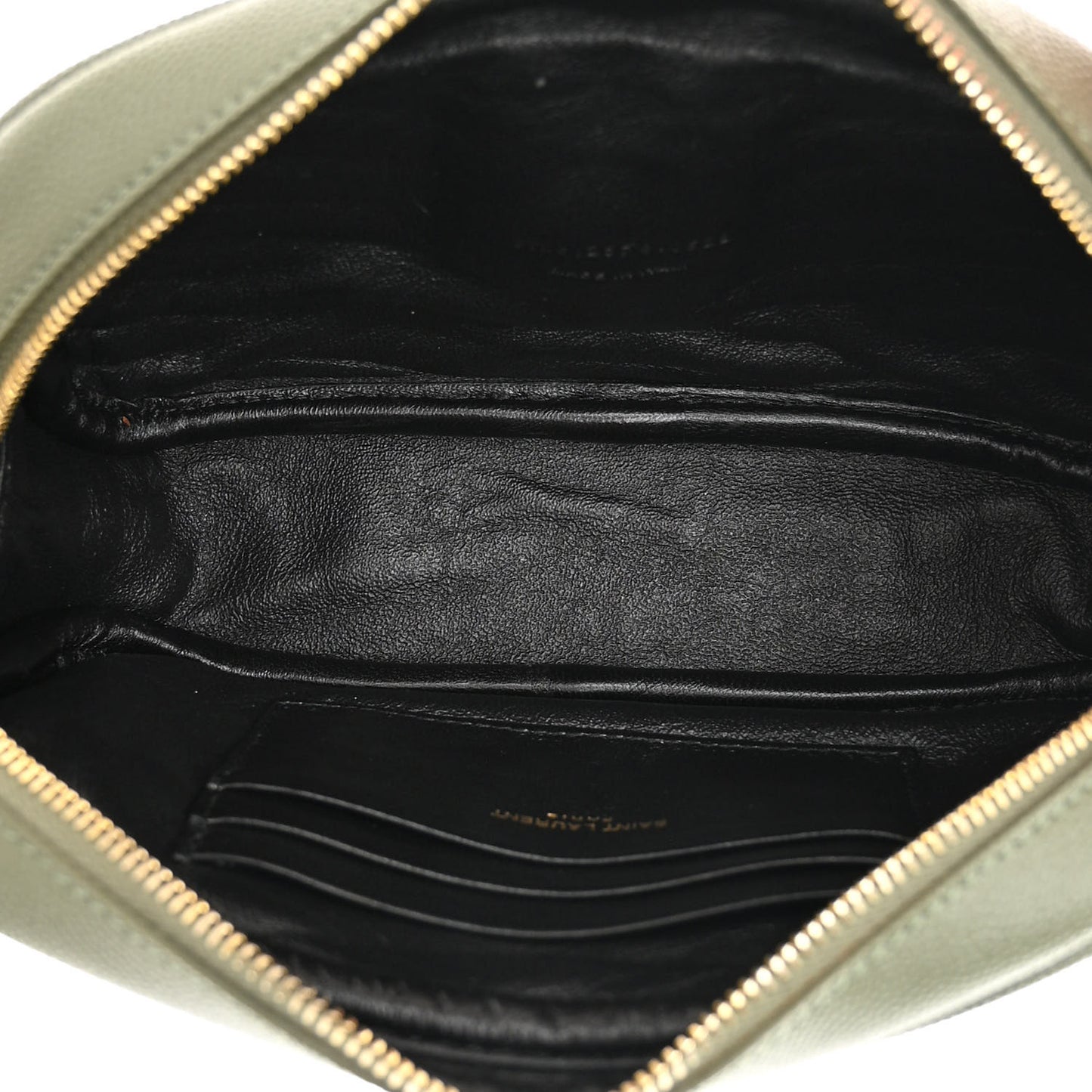Grain De Poudre Matelasse Monogram Mini Lou Camera Bag Light Sage