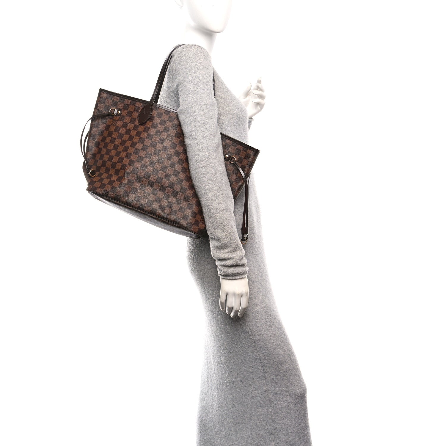 Louis Vuitton Damier Ebene Neo Neverfull MM 2 of 9