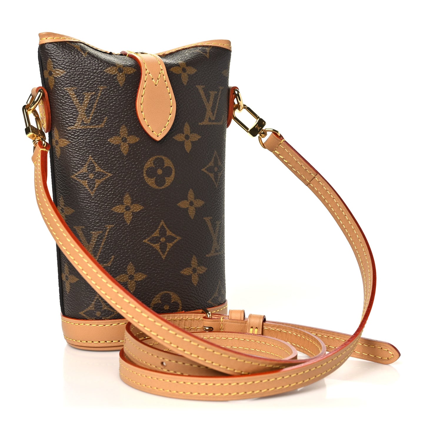 Monogram Fold Me Pouch
