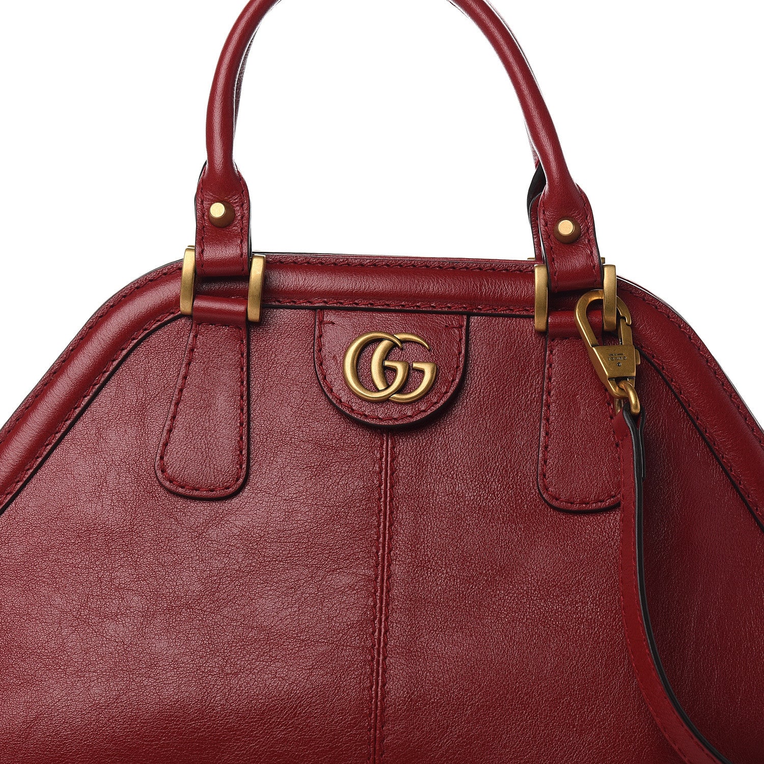 Gucci Piuma Lux Energy Medium Re(Belle) Top Handle Bag Romantic Cerise 9 of 13