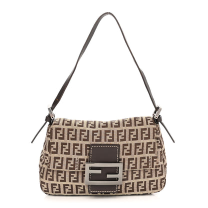 Fendi Zucchino Mini Mama Baguette Tobacco 1 of 11
