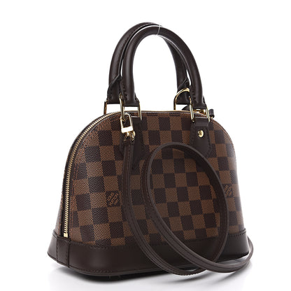 Louis Vuitton Damier Ebene Alma BB 2 of 8