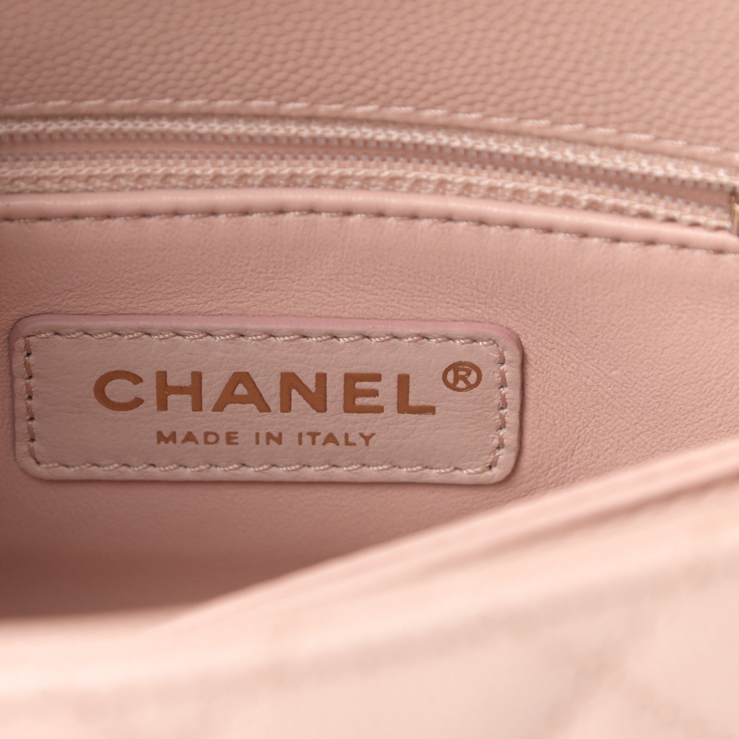 Chanel Caviar Quilted Extra Mini Coco Handle Flap Light Pink 6 of 11