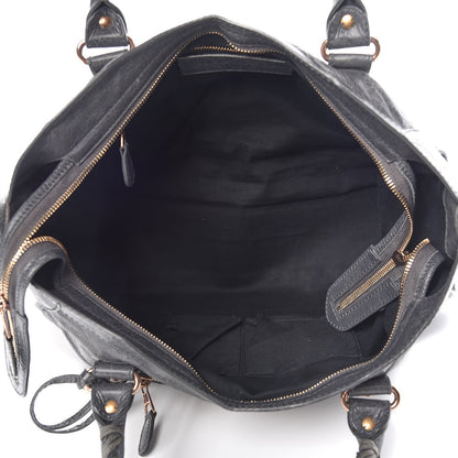 Balenciaga Agneau Giant 12 Rose Gold Hardware City Gris Tarmac 6 of 13