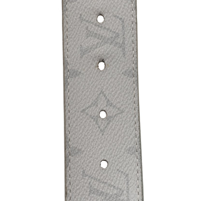 Louis Vuitton Taiga Monogram 40mm LV Initiales Belt 95 38 White 7 of 8