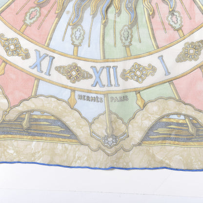 Hermes Silk Carpe Diem Pocket Square 3 of 3