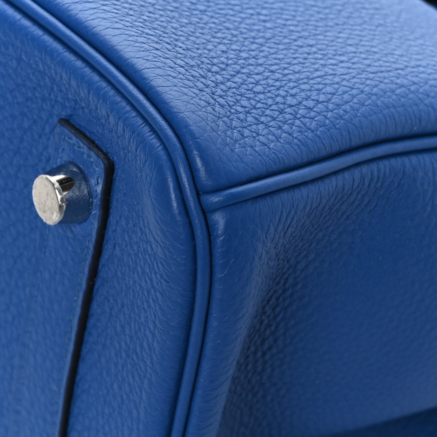 Hermes Togo Birkin 30 Bleu France 9 of 12