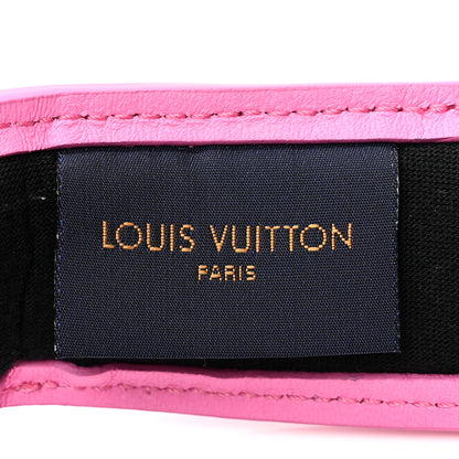Louis Vuitton Lambskin PVC Monogram Vuittamins Visor Rose Violet 6 of 7