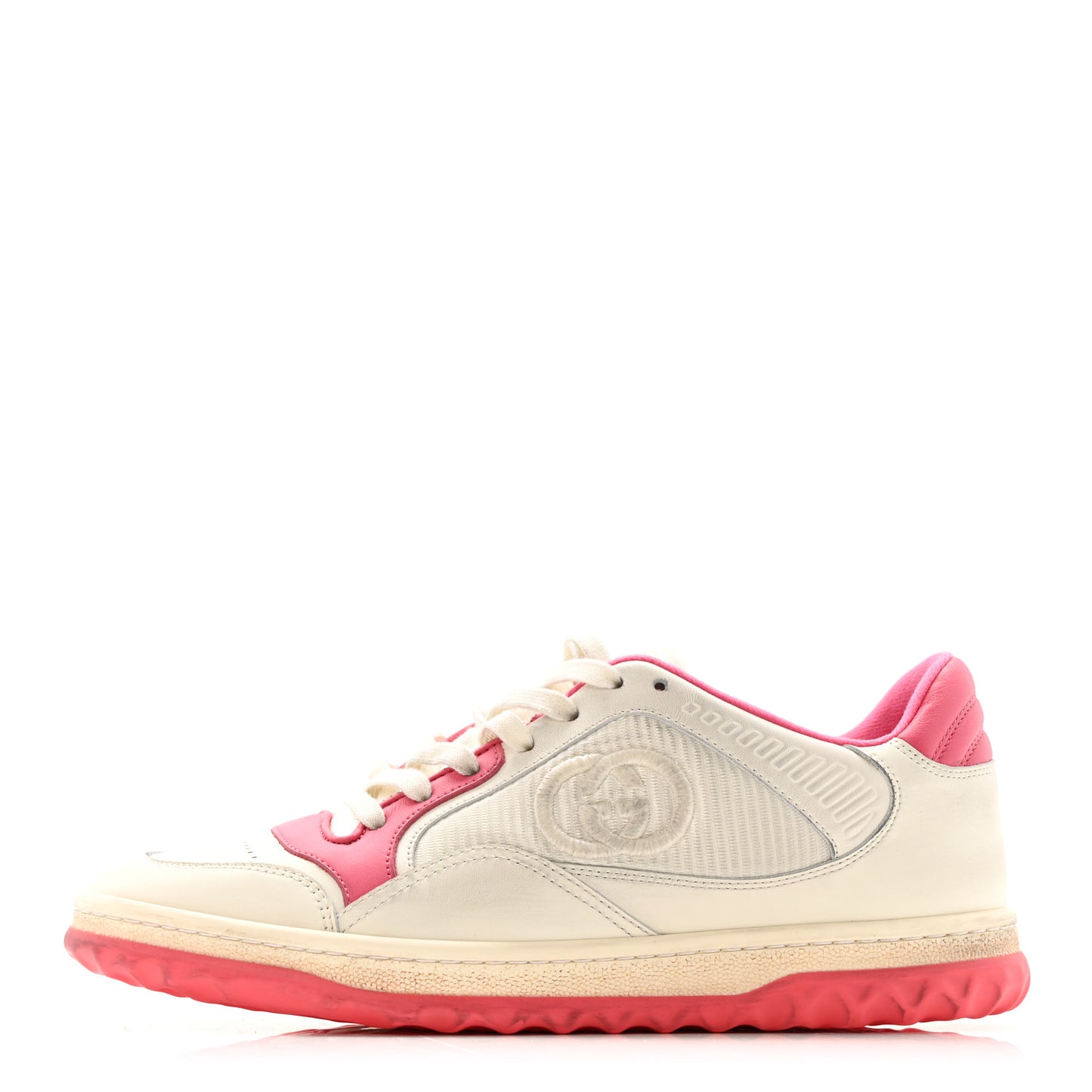 Dali Soft Calfskin Womens Mac80 Sneakers 39.5 Off White Pink