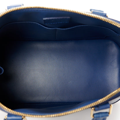 Louis Vuitton Ostrich Alma PM Indigo 5 of 11