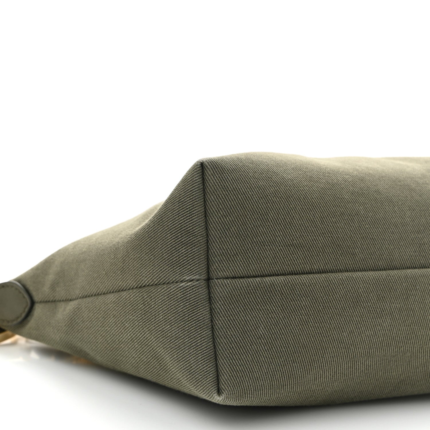 Miu Miu Canvas Gabardine Pouch Green 1724677 – FASHIONPHILE