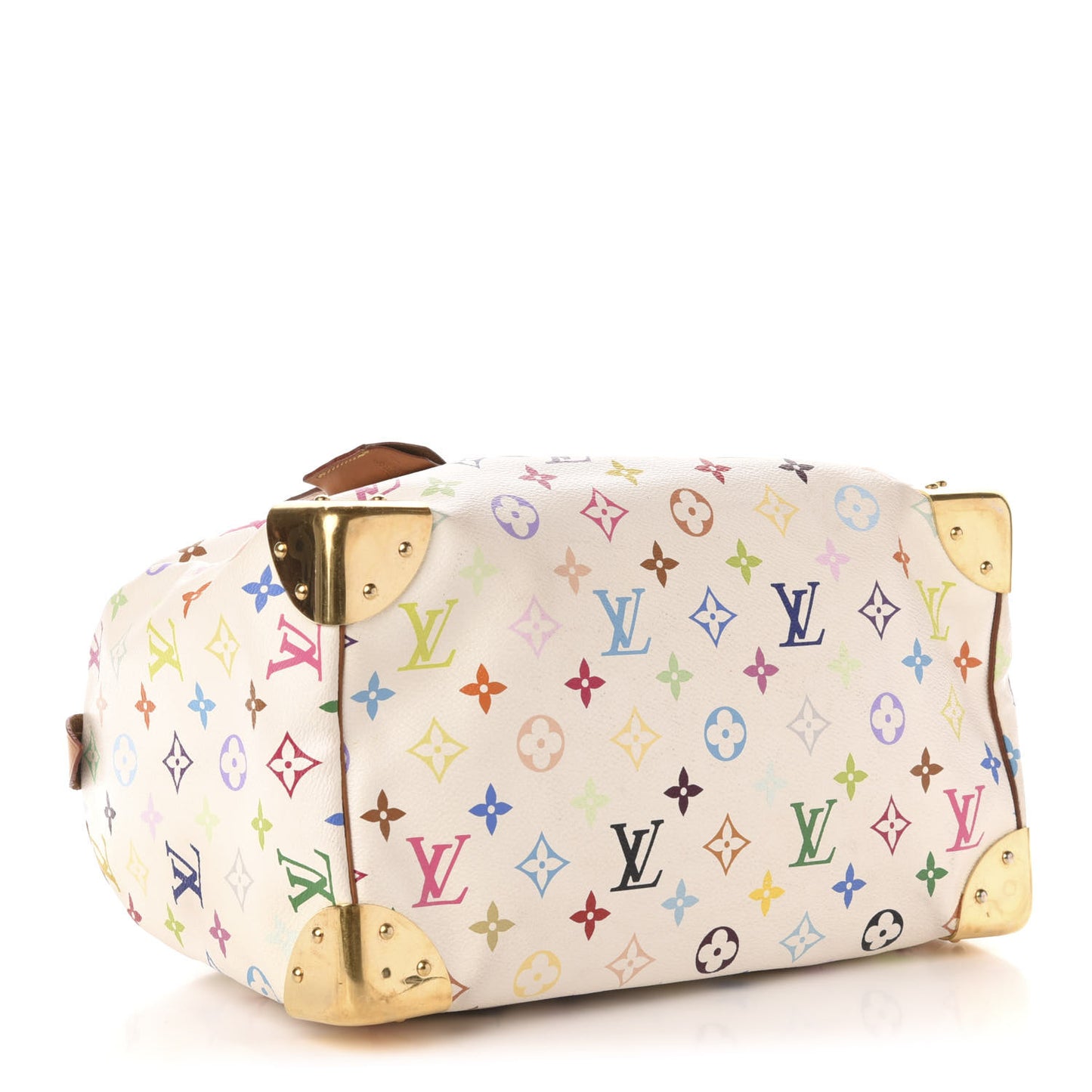 Monogram Multicolor Speedy 30 White