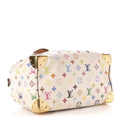 Louis Vuitton Monogram Multicolor Speedy 30 White 4 of 11