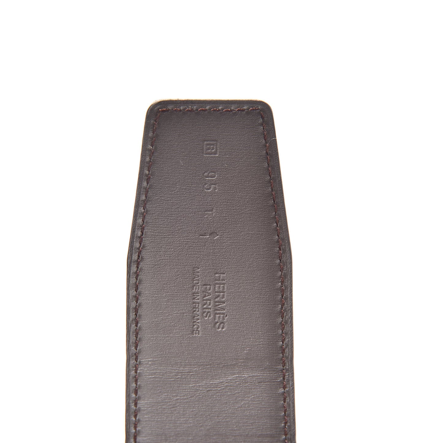 Epsom Chamonix 42mm Constance H Belt 95 Rouge Casaque Chocolate