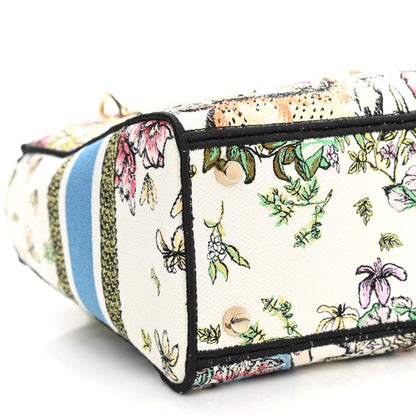 Christian Dior Canvas D-Constellation Embroidered Medium Lady D-Lite Latte Multicolor 8 of 10